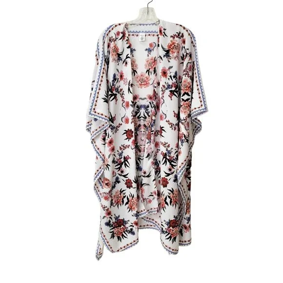 Floral Kimono One Size - Picture 5 of 5